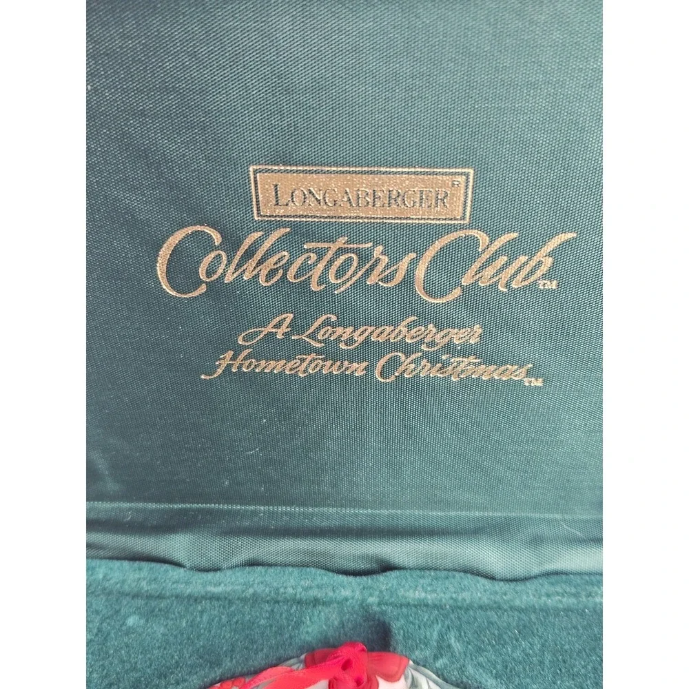 Longaberger Collectors Club 1997 Christmas Ornament